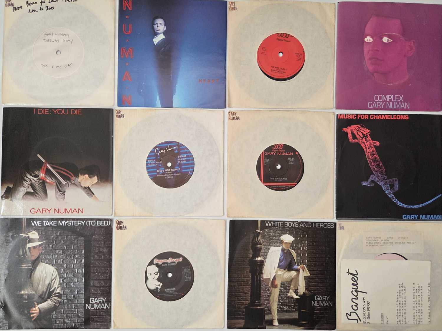 Lot 90 - GARY NUMAN - 7" PACK
