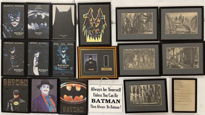 Lot 81 - BATMAN AND RELATED SMALL FRAMES