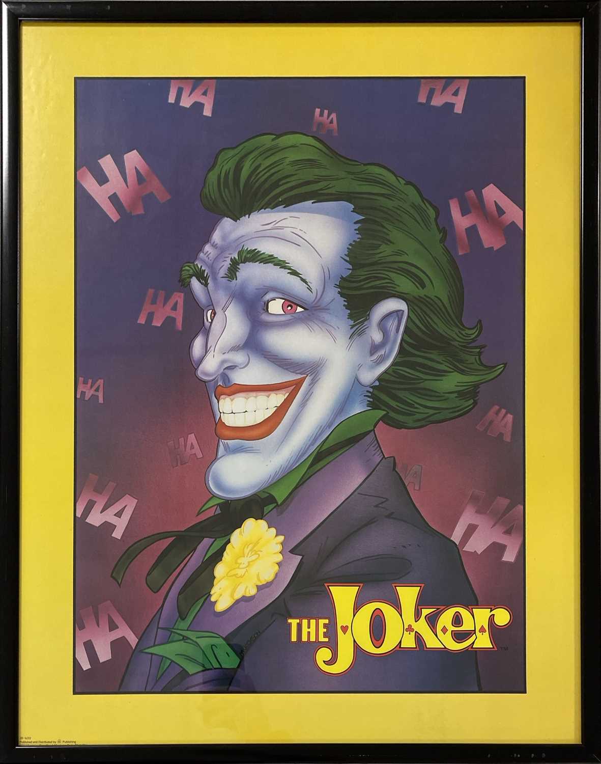 Lot 82 - BATMAN AND RELATED LARGE FRAMES