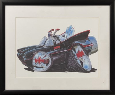Lot 82 - BATMAN AND RELATED LARGE FRAMES