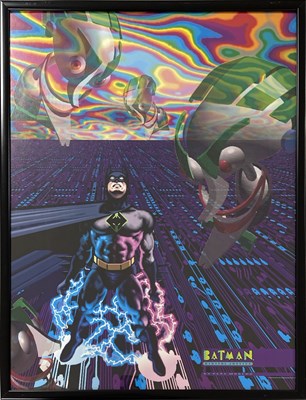 Lot 82 - BATMAN AND RELATED LARGE FRAMES