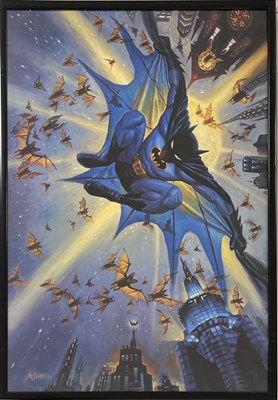 Lot 82 - BATMAN AND RELATED LARGE FRAMES