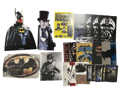Lot 84 - BATMAN AND RELATED PRINTS, SHOP DISPLAYS, PORTFOLIOS AND RELATED