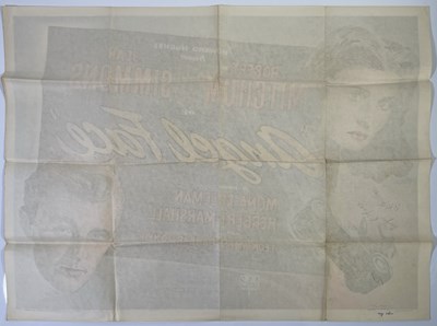 Lot 131 - ROBERT MITCHUM - ANGEL FACE (1953) ORIGINAL UK QUAD POSTER.