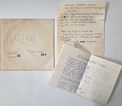 Lot 101 - PARTIZANS - GOODS (7" / ACETATE PACK )