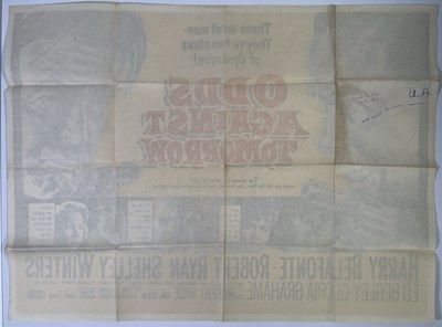 Lot 134 - ODDS AGAINST TOMORROW (1959) - ORIGINAL UK QUAD POSTER.