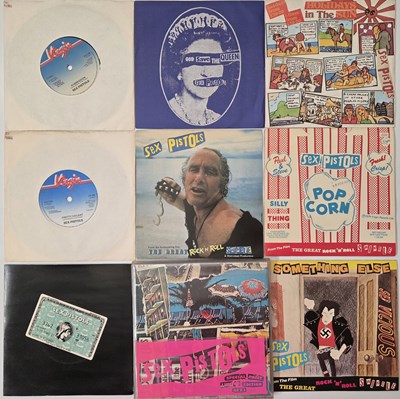 Lot 37 - SEX PISTOLS - 7" SINGLES PACK INCLUDING PROMO 7" FOR NEVERMIND THE BOLLOCKS