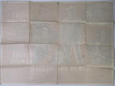 Lot 140 - MAN IN THE MIDDLE (1964) - ORIGINAL UK QUAD POSTER.
