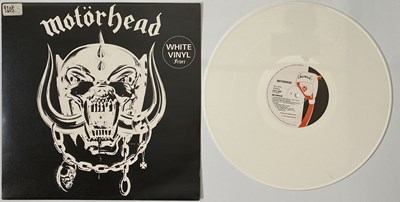 Lot 56 - METAL & HEAVY ROCK LPS WITH PRESS KITS, PROMOS OF MOTORHEAD, FAITH NO MORE + MORE!