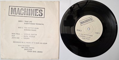 Lot 129 - MACHINES - TRUE LIFE 7" (EAR 1 - ORIGINAL PRESSING)