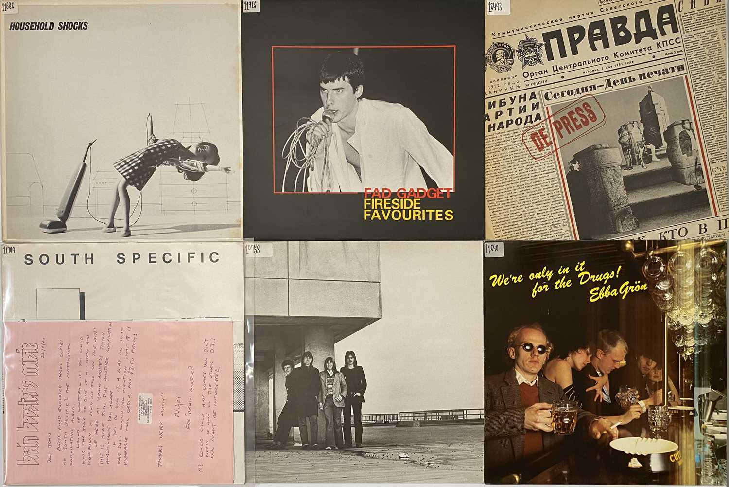 Lot 60 - NEW WAVE, POST-PUNK, ALTERNATIVE LPS - TWELVE CUBIC FEET, FAD GADGET + MORE