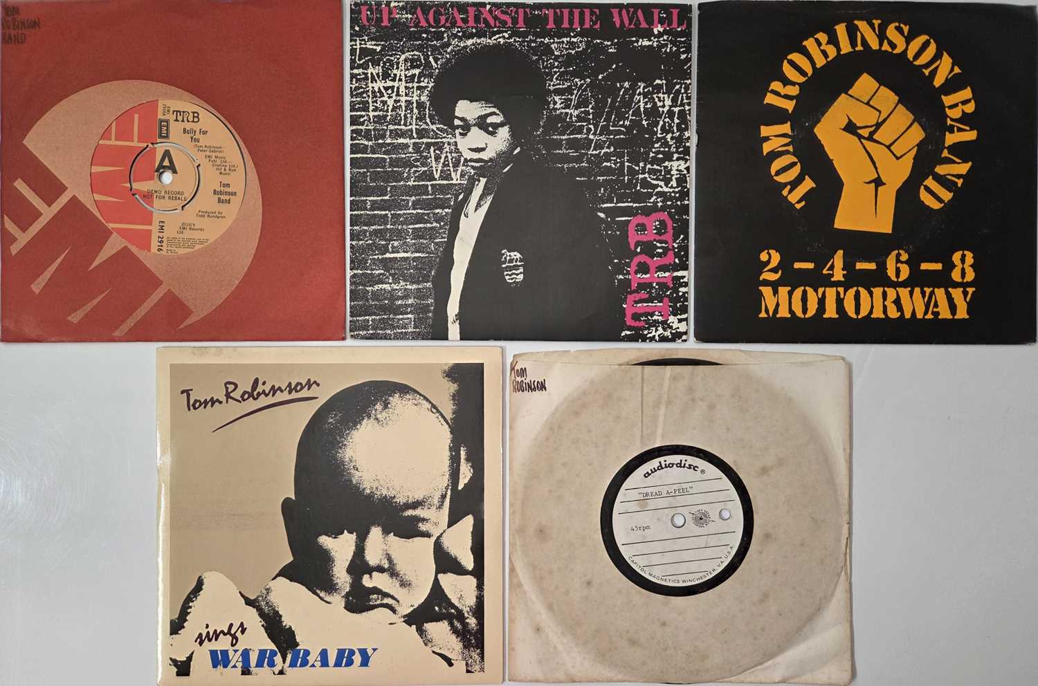 Lot 138 - TOM ROBINSON - 7" SINGLE PACK