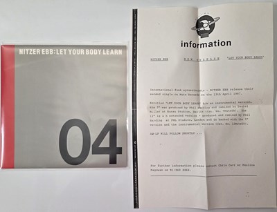 Lot 139 - NITZER EBB - 7" SINGLE PACK
