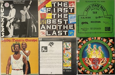 Lot 63 - POST-PUNK AND PUNK LPS - THE CRAVATS, COCKNEY REJECTS, SHAM 69 - WITH PROMOS