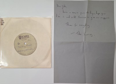 Lot 140 - RED LORRY YELLOW LORRY - 7" SINGLE PACK INCLUDING ACETATES