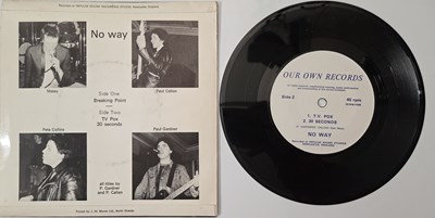 Lot 146 - NO WAY - BREAKING POINT - 7" SINGLE