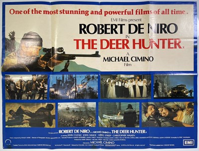 Lot 147 - THE DEER HUNTER (1978) - ORIGINAL UK QUAD POSTER.