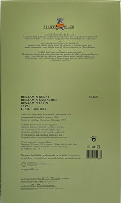 Lot 12 - STEIFF BENJAMIN BUNNY - 334335
