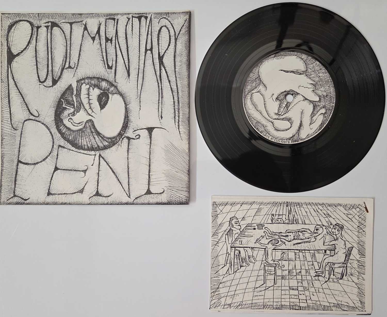 Lot 149 - RUDIMENTARY PENI - 7" EP
