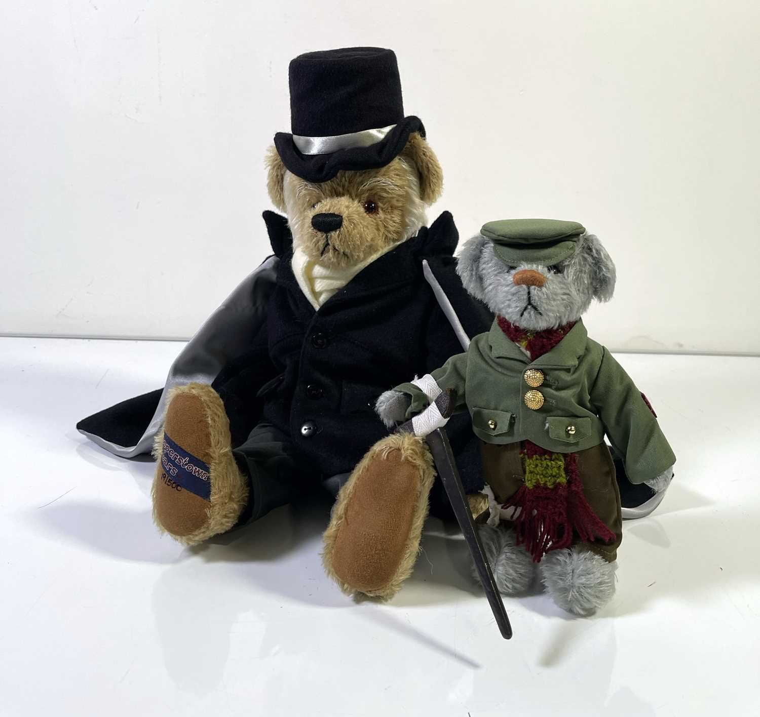 Lot 15 - COOPERSTOWN BEARS SCROOGE AND TINY TIM