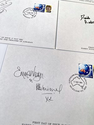 Lot 99 - HARRY POTTER - CAST SIGNED FIRST DAY COVERS.