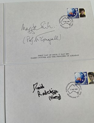 Lot 99 - HARRY POTTER - CAST SIGNED FIRST DAY COVERS.