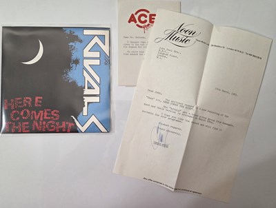 Lot 163 - THE RIVALS - 7" SINGLE PACK