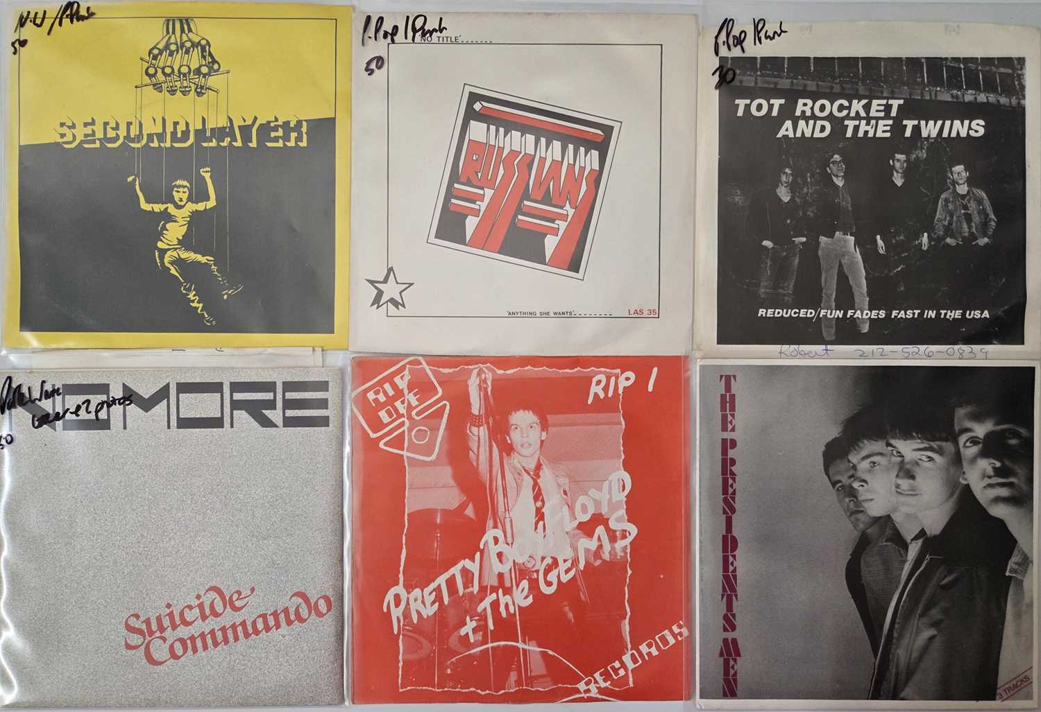 Lot 164 - PUNK - NEW WAVE - 7" SINGLE PACK