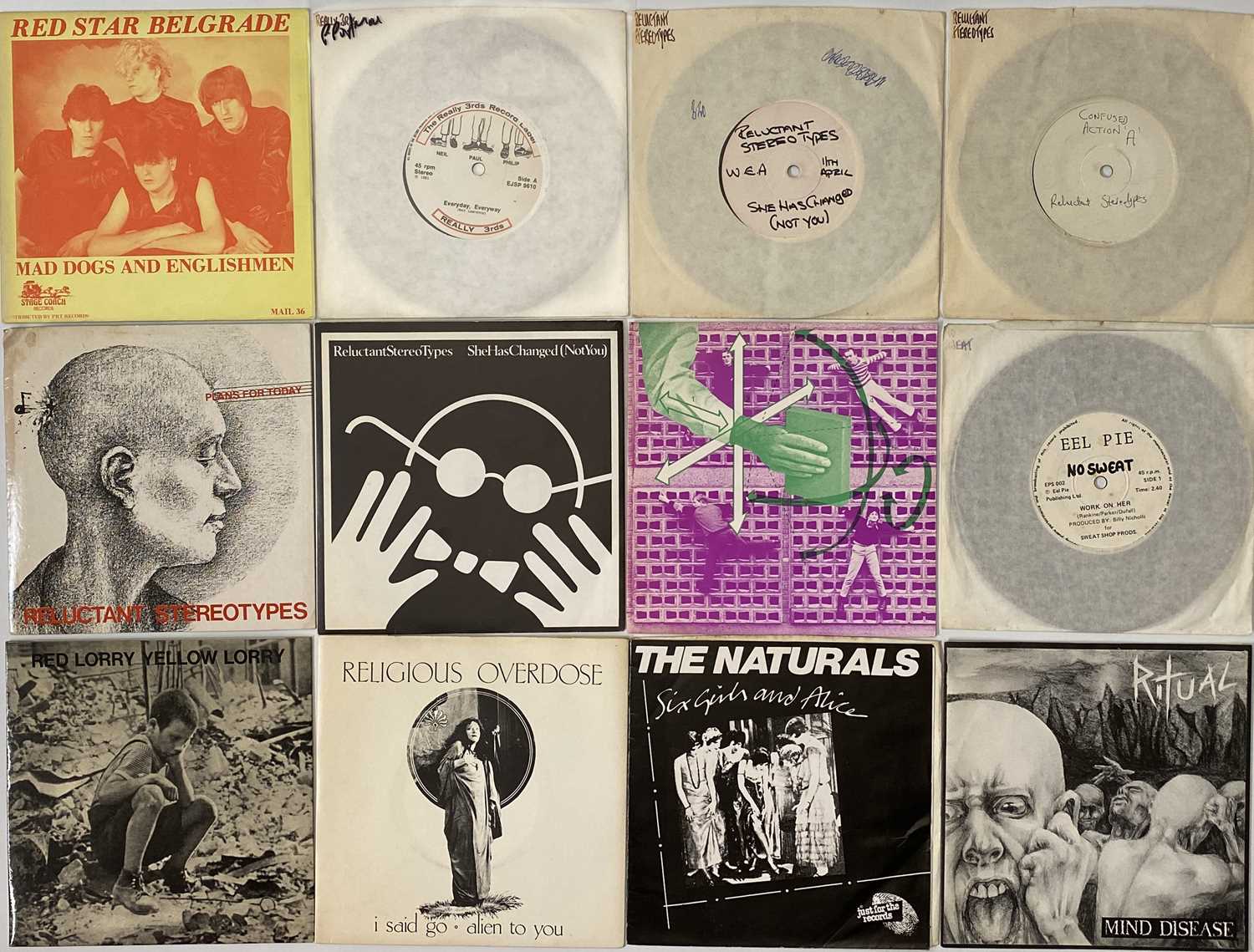 Lot 165 - NEW WAVE - POWER POP - 7" SINGLE PACK