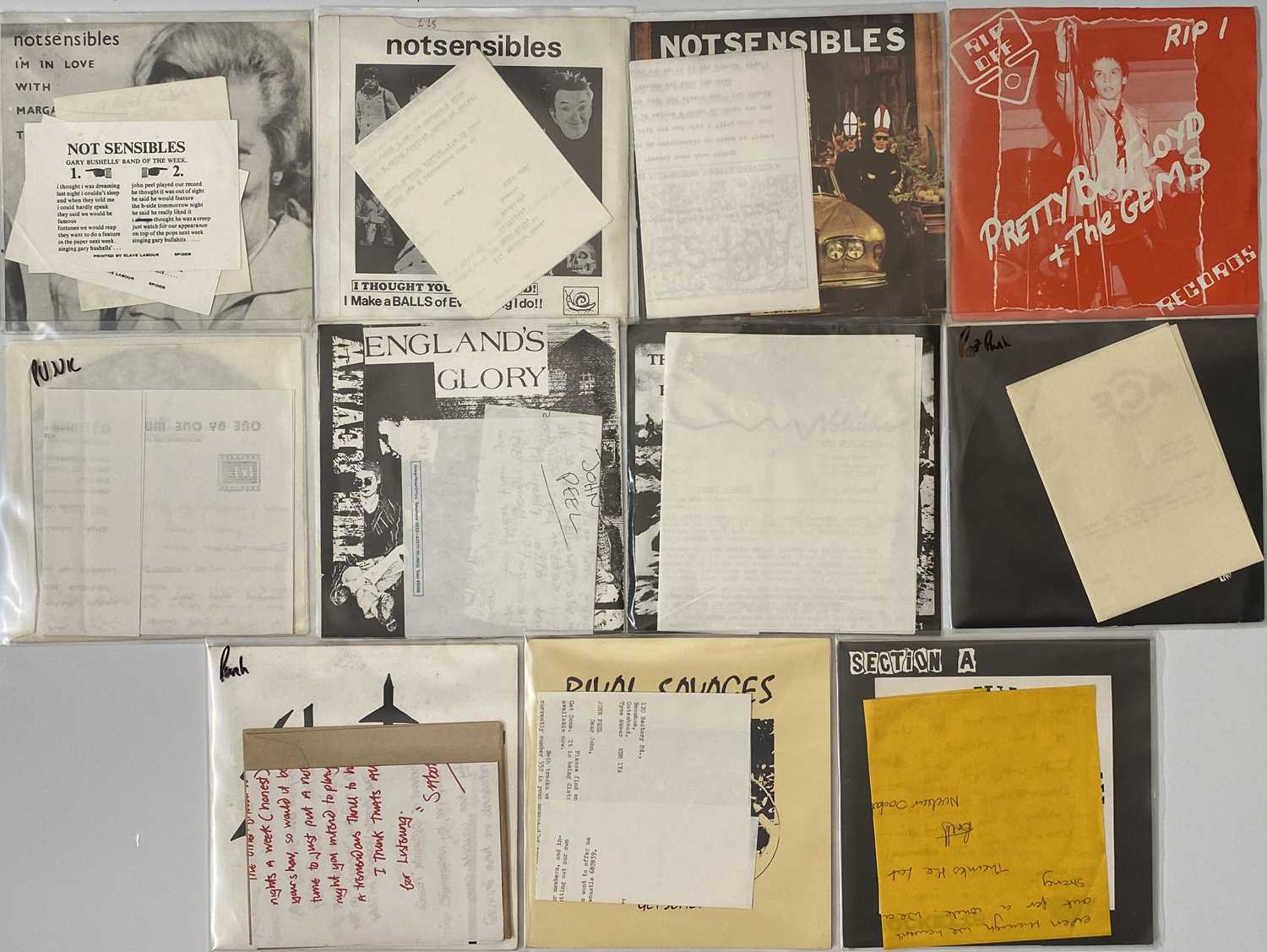 Lot 167 - PUNK - 7" SINGLE PACK