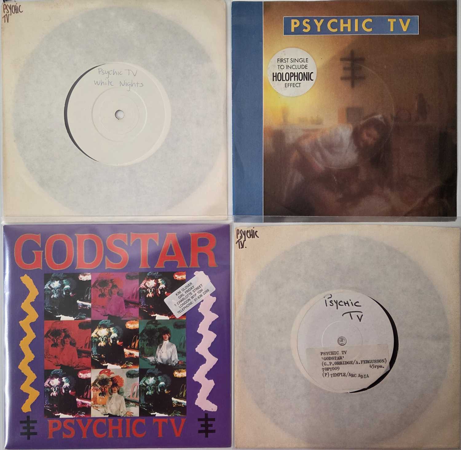 Lot 173 - PSYCHIC TV - 7" SINGLE PACK