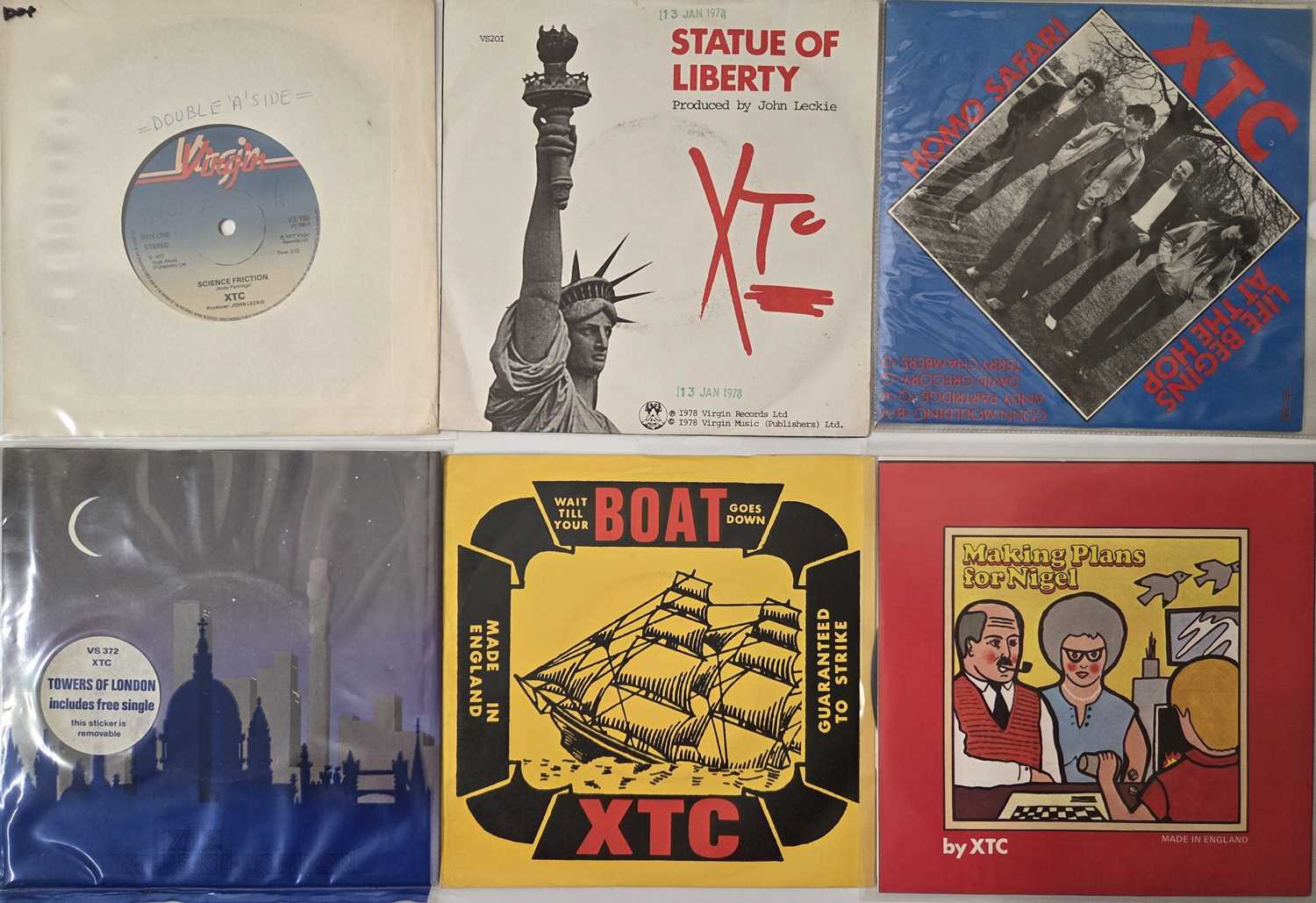 Lot 177 - XTC - 7" SINGLE PACK