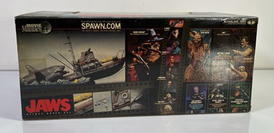 Lot 85 - JAWS - MCFARLANE / SPAWN / MOVIE MANIACS DELUXE BOXED SET.