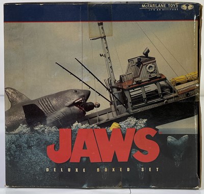 Lot 85 - JAWS - MCFARLANE / SPAWN / MOVIE MANIACS DELUXE BOXED SET.