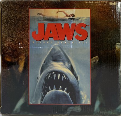 Lot 85 - JAWS - MCFARLANE / SPAWN / MOVIE MANIACS DELUXE BOXED SET.