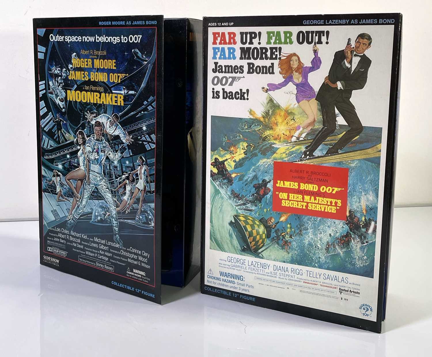 Lot 123 - JAMES BOND - COLLECTABLE SIDESHOW TOY FIGURINES.