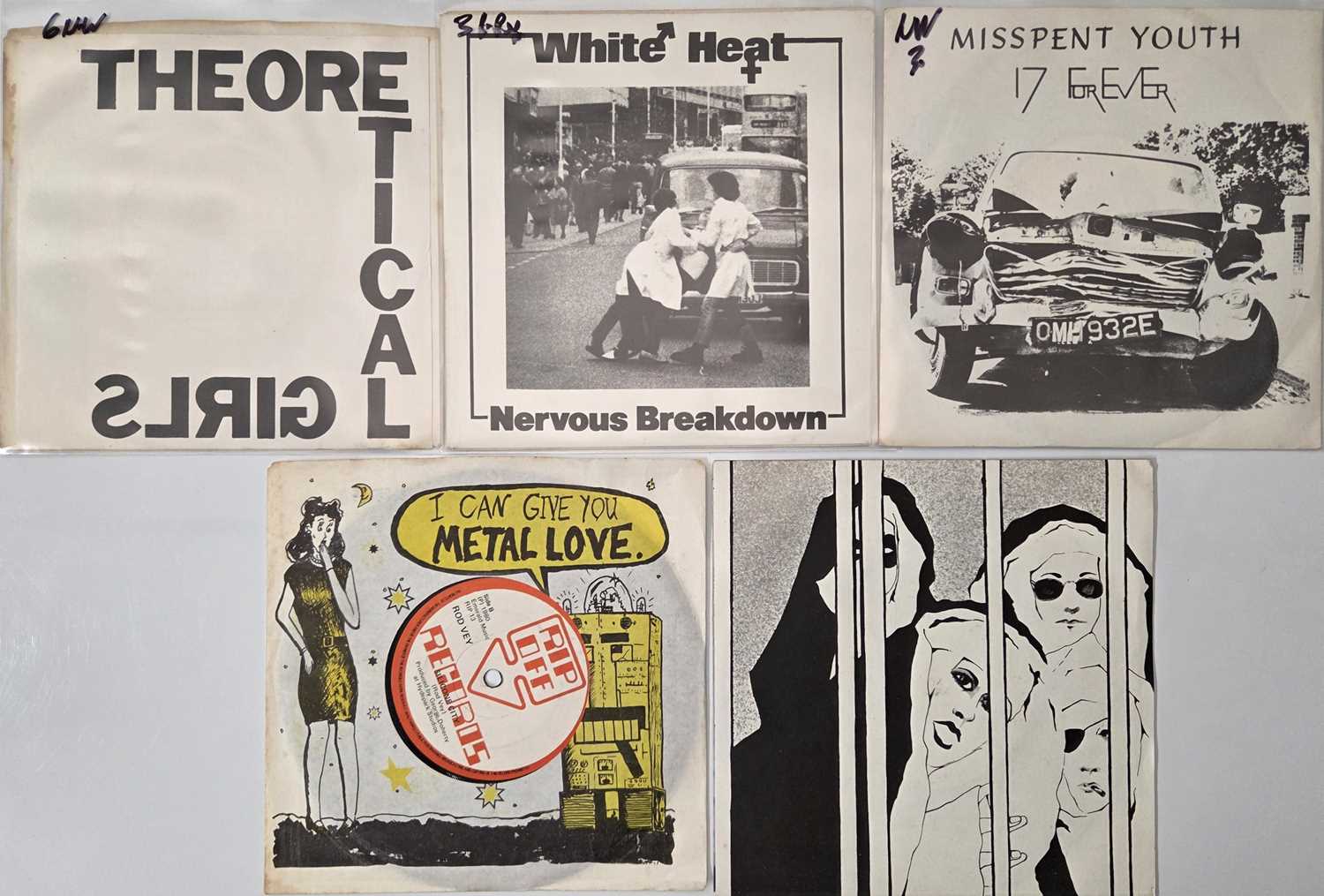 Lot 184 - NEW WAVE - POWER POP - 7" SINGLE PACK