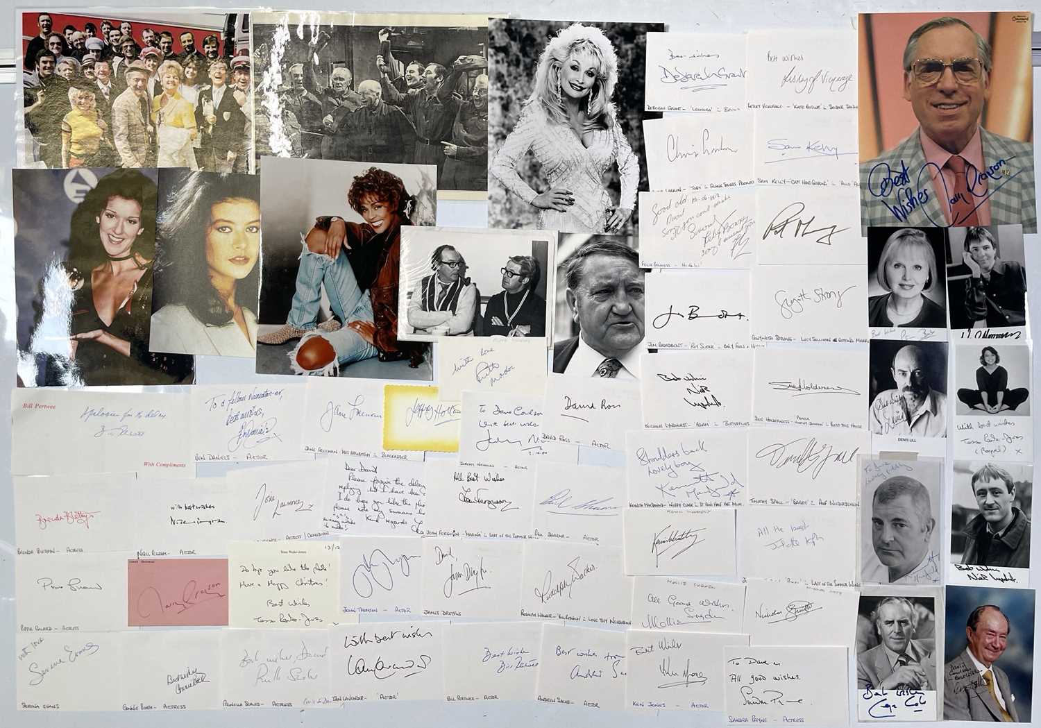 Lot 108 - FILM / TV - AUTOGRAPH COLLECTION.