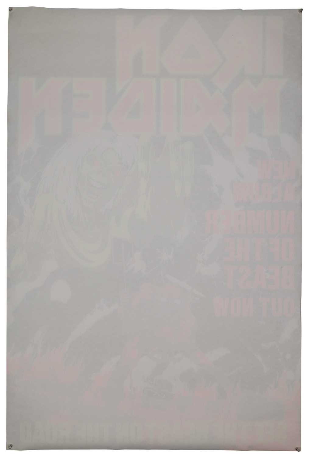 Lot 121 - IRON MAIDEN - ORIGINAL 1982 'NUMBER OF THE