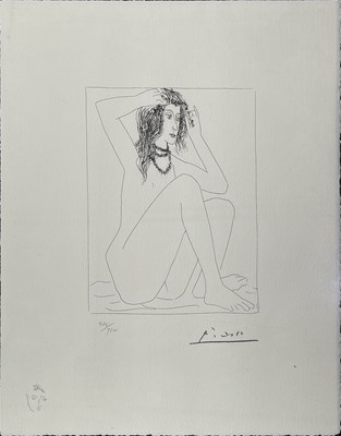 Lot 36 - PABLO PICASSO - FIVE LIMITED EDITION PRINTS FROM THE 347 SUITE.