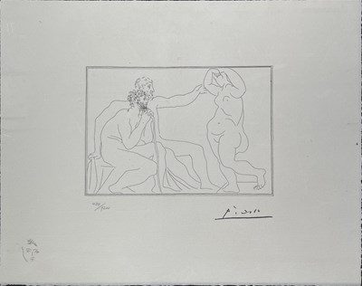 Lot 36 - PABLO PICASSO - FIVE LIMITED EDITION PRINTS FROM THE 347 SUITE.
