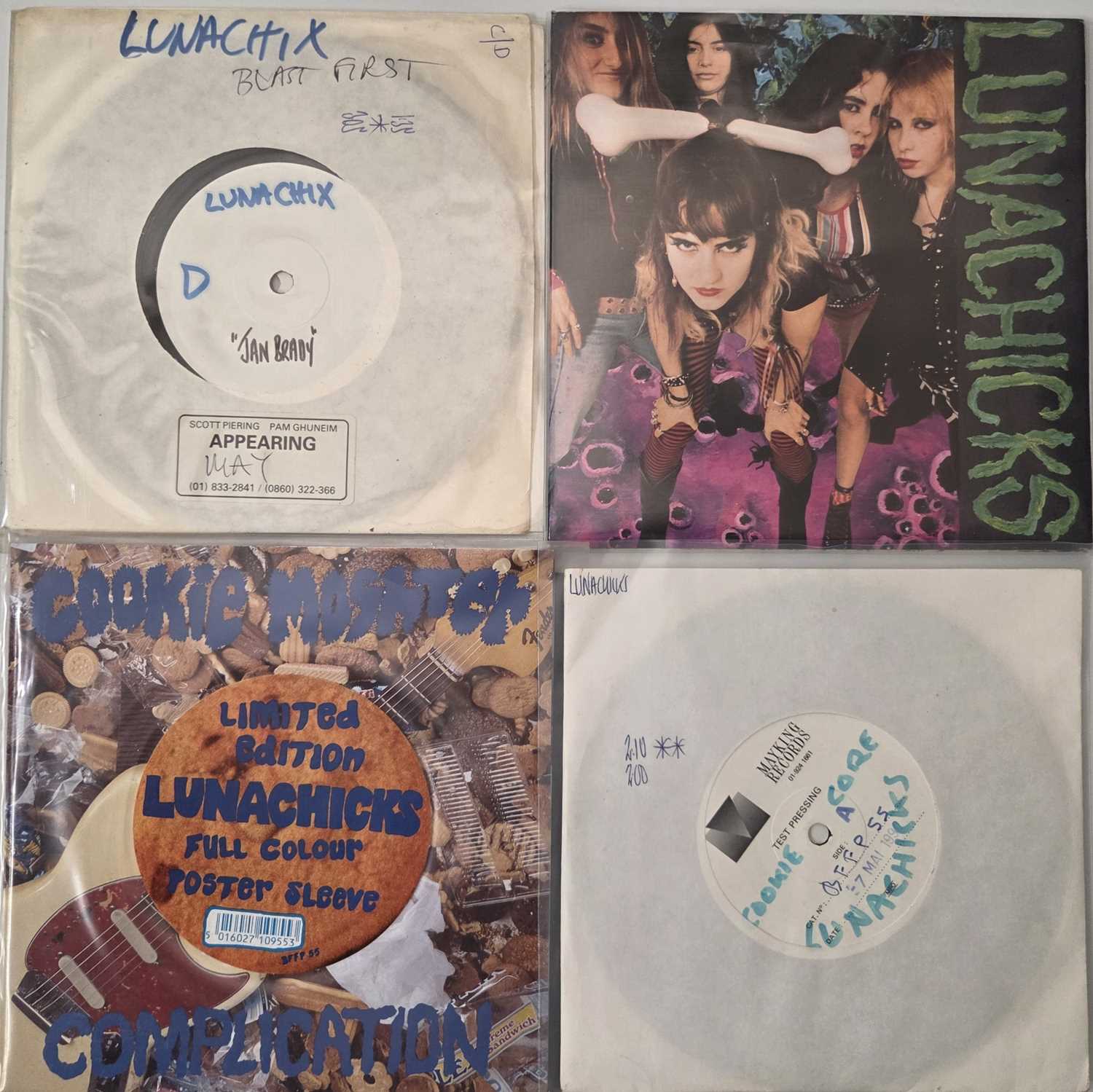 Lot 191 - LUNACHICKS - 7" SINGLE PACK
