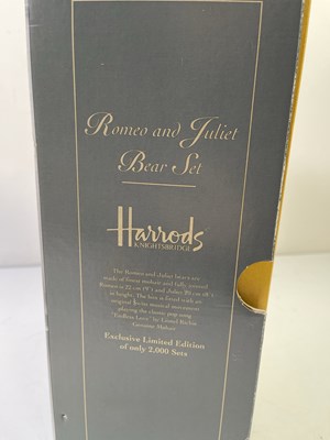Lot 35 - STEIFF HARROD'S ROMEO AND JULIET TEDDY BEAR SET - 653193