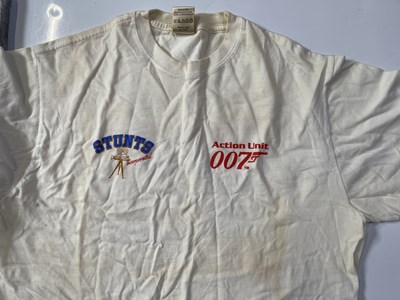 Lot 124 - JAMES BOND - CREW ISSUED CLOTHING AND MEMORABILIA.