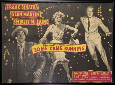 Lot 157 - SOME COME RUNNING (1958) - ORIGINAL UK QUAD POSTER.