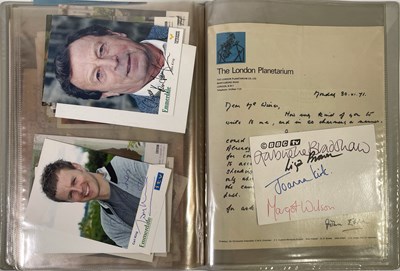 Lot 114 - AUTOGRAPHS - TV / POLITICIANS / SPORT.