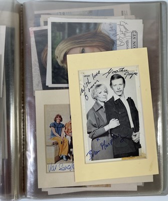 Lot 114 - AUTOGRAPHS - TV / POLITICIANS / SPORT.