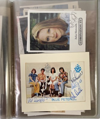 Lot 114 - AUTOGRAPHS - TV / POLITICIANS / SPORT.