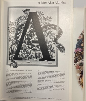 Lot 37 - ALAN ALDRIDGE THE BUTTERFLY BALL ORIGINAL PHOTO PRINTS AND PROGRAMME