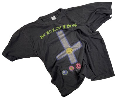 Lot 238 - GRUNGE - ORIGINAL 1995 MELVINS 'STONER WITCH' T-SHIRT WITH TICKET PROVENANCE.